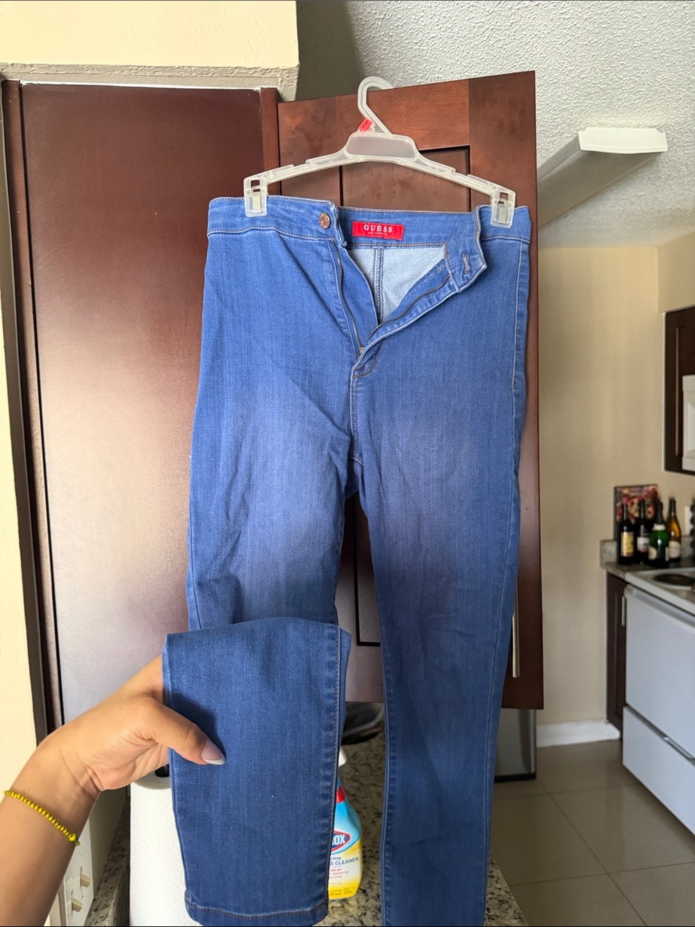 Guess Men's Slim Fit Jeans in Blue Denim